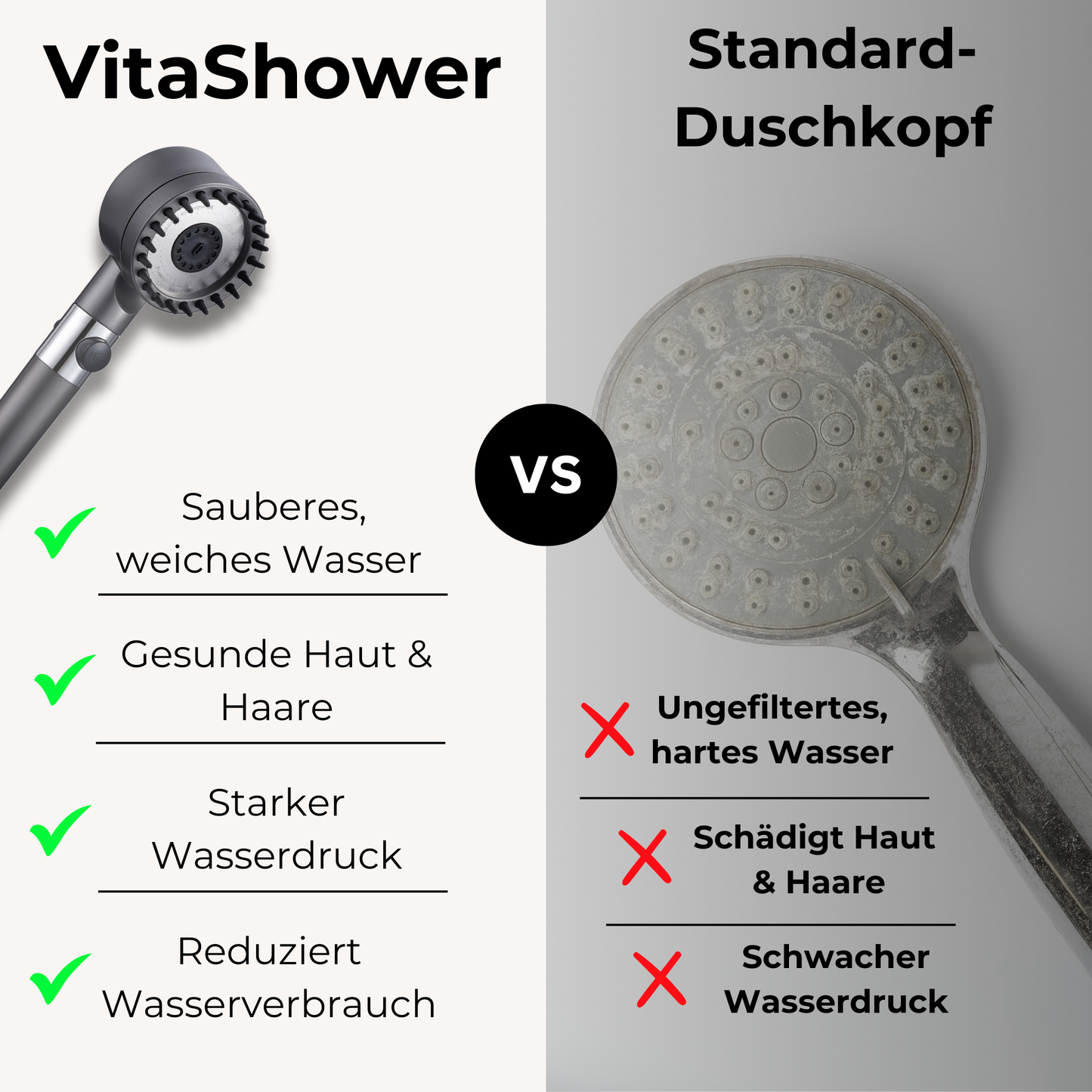 VitaShower – Für weiche Haut & glänzendes Haar