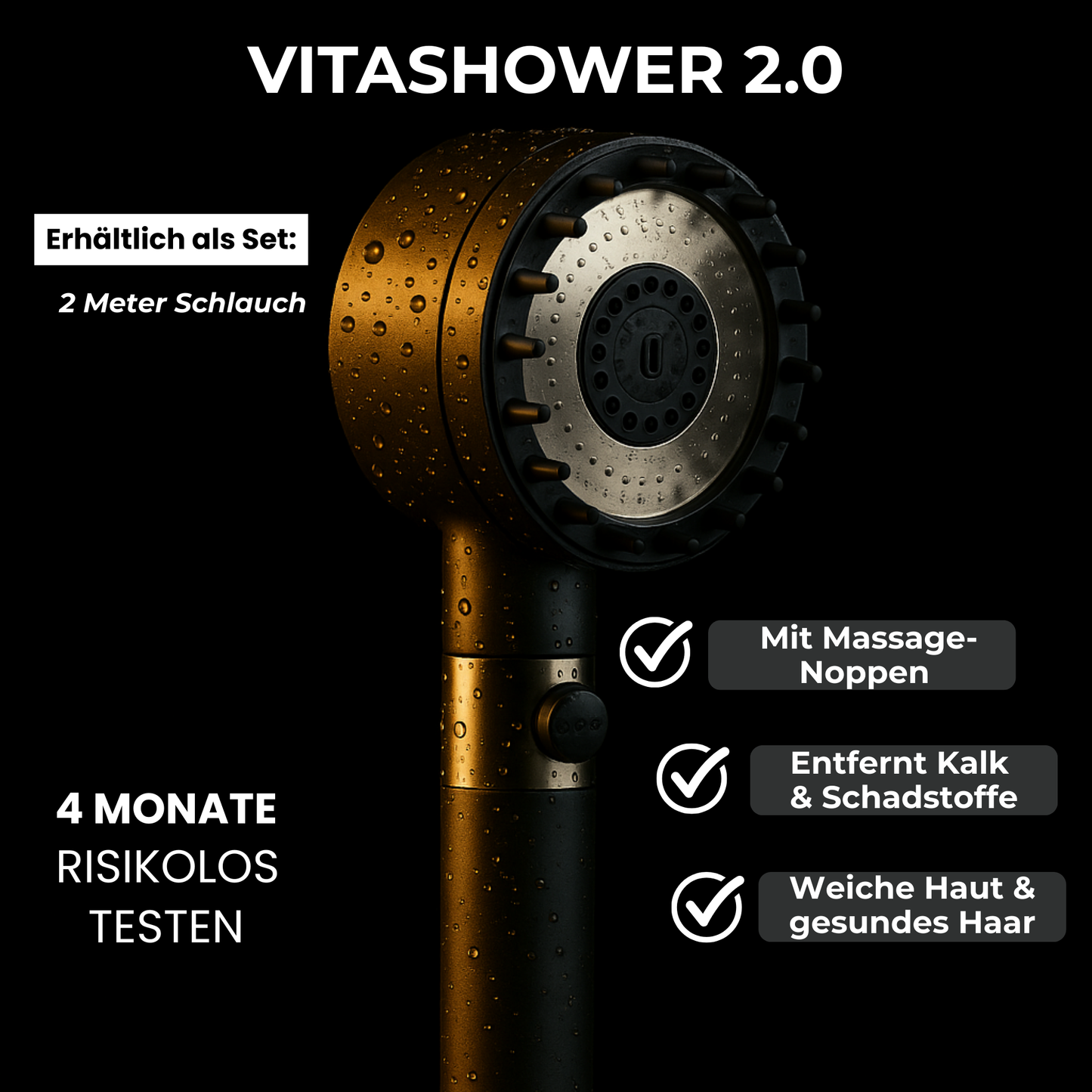 VitaShower – Spürbar weichere Haut, glänzendes Haar & echtes Wohlgefühl