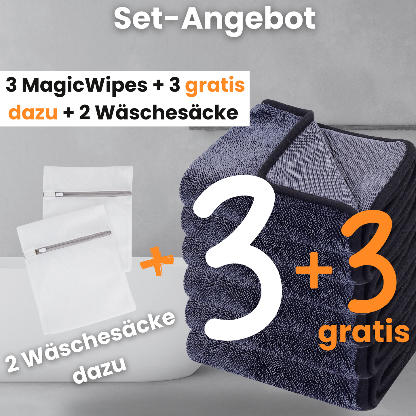 MagicWipes Reinigungstuch – In Sekunden zum strahlenden Bad ohne Kalk & Streifen