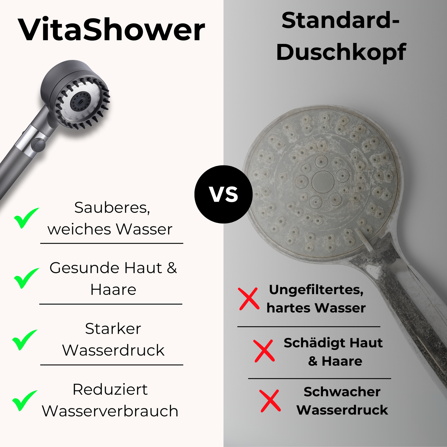 VitaShower® – Luxus für Haut und Haar