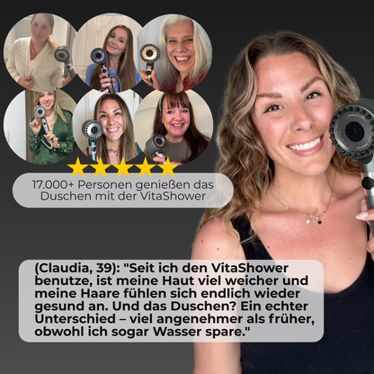 VitaShower – Spürbar weichere Haut, glänzendes Haar & echtes Wohlgefühl